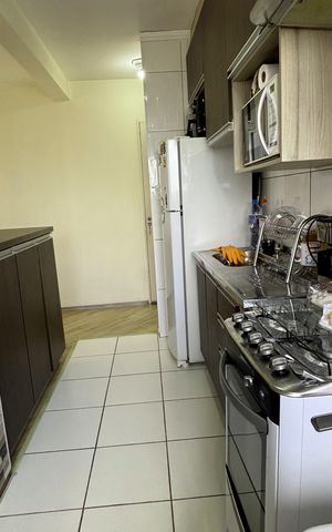 Apartamento para alugar com 48m², 2 quartos e 1 vagaCozinha 