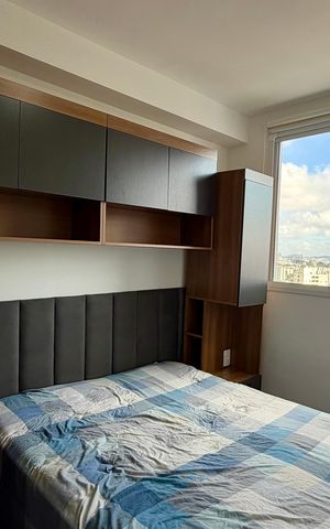 Apartamento para alugar com 37m², 2 quartos e 1 vaga Apartamento para alugar com 37m², 2 quartos e 1 vagaQuarto 1