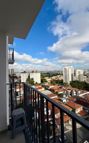 Apartamento para alugar com 37m², 2 quartos e 1 vaga Apartamento para alugar com 37m², 2 quartos e 1 vagaVaranda da Sala 1