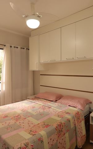Apartamento à venda com 62m², 2 quartos e 1 vagaQuarto 2