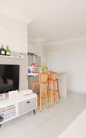 Apartamento à venda com 78m², 3 quartos e 2 vagasSala