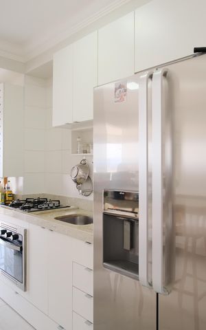 Apartamento à venda com 78m², 3 quartos e 2 vagasCozinha e Área de Serviço