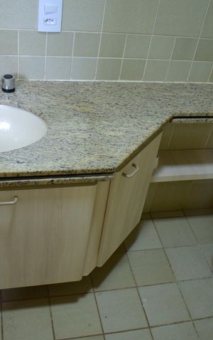 Apartamento para alugar com 124m², 3 quartos e 2 vagasBanheiro da Suíte