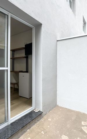 Studio para alugar com 22m², 1 quarto e sem vagaVaranda