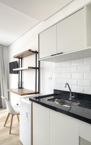 Studio para alugar com 22m², 1 quarto e sem vagaCozinha