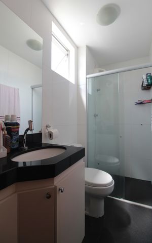 Apartamento à venda com 75m², 3 quartos e 1 vagaBanheiro da Suite