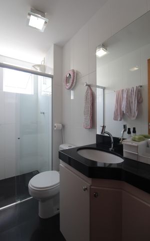 Apartamento à venda com 75m², 3 quartos e 1 vagaBanheiro Social