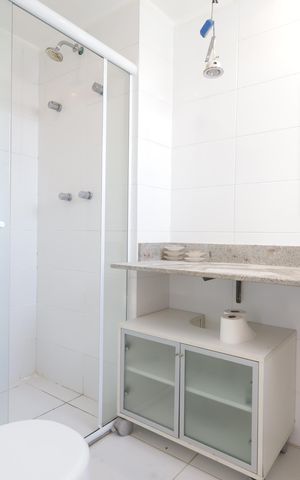 Apartamento para alugar com 280m², 3 quartos e 5 vagasBanheiro da Suíte 1