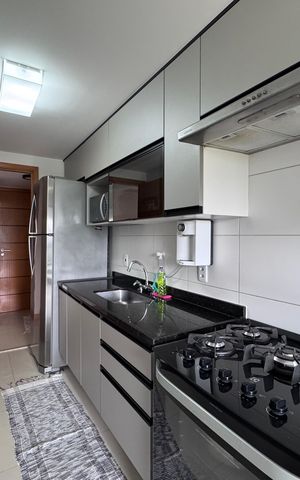 Apartamento à venda com 84m², 3 quartos e 1 vaga Apartamento à venda com 84m², 3 quartos e 1 vagaCozinha e Área de Serviço