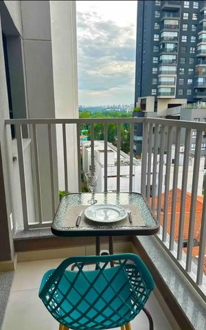 Studio à venda com 26m², 1 quarto e sem vaga