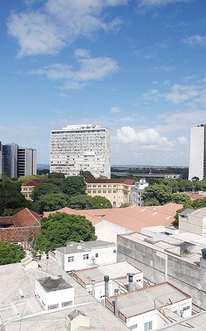 Apartamento para alugar com 39m², 1 quarto e sem vagaÁrea Comum - Terraço Vista