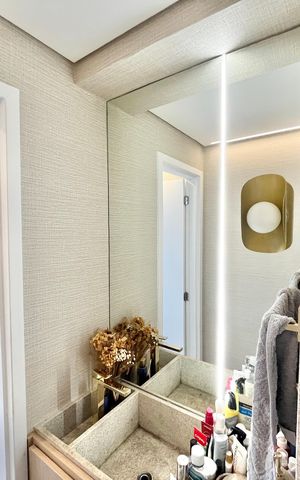 Apartamento à venda com 55m², 2 quartos e 1 vaga Apartamento à venda com 55m², 2 quartos e 1 vagaBanheiro da Suíte