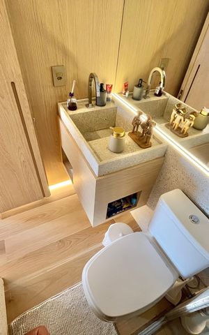 Apartamento à venda com 55m², 2 quartos e 1 vaga Apartamento à venda com 55m², 2 quartos e 1 vagaBanheiro