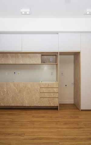 Apartamento para alugar com 40m², 1 quarto e 1 vaga Apartamento para alugar com 40m², 1 quarto e 1 vagaSala / Cozinha
