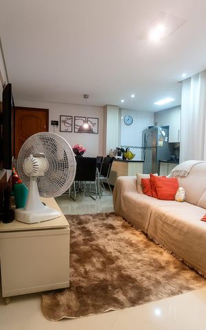 Apartamento à venda com 75m², 3 quartos e 2 vagas Apartamento à venda com 75m², 3 quartos e 2 vagasSala