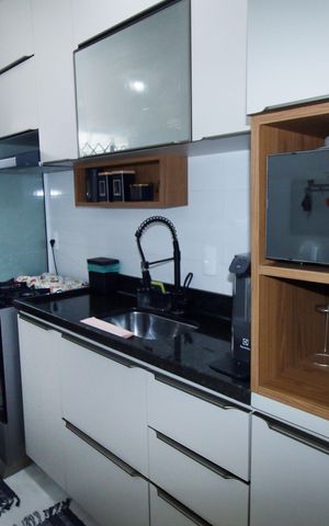 Casa à venda com 64m², 2 quartos e 2 vagasCozinha