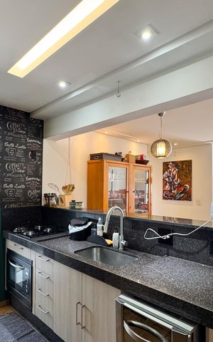 Apartamento à venda com 104m², 3 quartos e 2 vagas Apartamento à venda com 104m², 3 quartos e 2 vagasCozinha