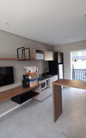 Studio à venda com 25m², 1 quarto e sem vaga Studio à venda com 25m², 1 quarto e sem vagaStudio