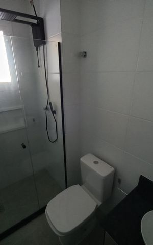 Studio à venda com 25m², 1 quarto e sem vaga Studio à venda com 25m², 1 quarto e sem vagaBanheiro