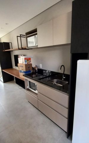 Studio à venda com 25m², 1 quarto e sem vaga Studio à venda com 25m², 1 quarto e sem vagaStudio