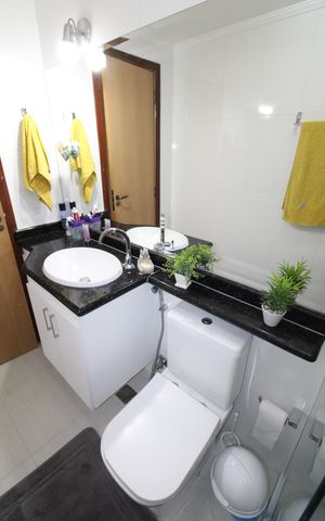 Apartamento para alugar com 127m², 3 quartos e 2 vagasBanheiro