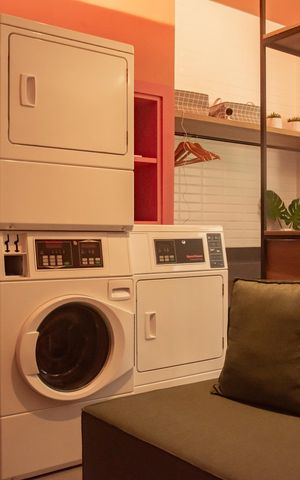 Studio à venda com 28m², 1 quarto e sem vagaÁrea comum - Lavanderia