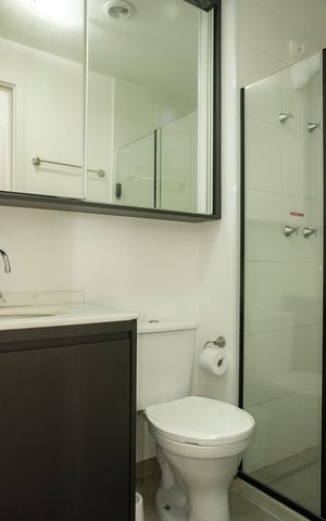 Studio à venda com 28m², 1 quarto e sem vagaBanheiro