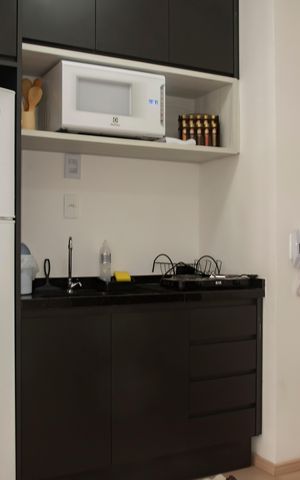 Studio à venda com 28m², 1 quarto e sem vagaCozinha