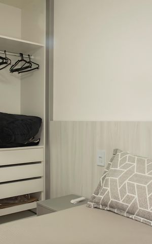 Studio à venda com 28m², 1 quarto e sem vagaQuarto