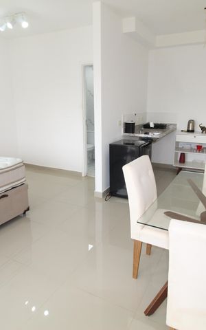 Apartamento para alugar com 37m², 1 quarto e 1 vagaSala / Cozinha
