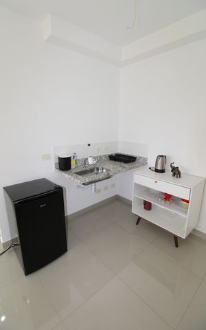 Apartamento para alugar com 37m², 1 quarto e 1 vagaSala / Cozinha