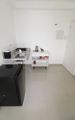 Apartamento para alugar com 37m², 1 quarto e 1 vagaSala / Cozinha