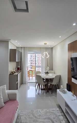 Apartamento à venda com 59m², 2 quartos e 1 vaga Apartamento à venda com 59m², 2 quartos e 1 vagaSala