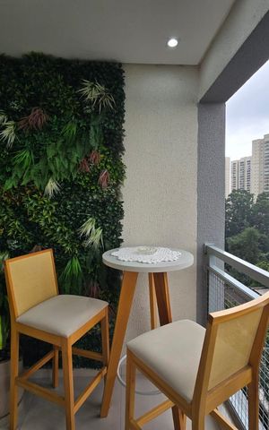 Apartamento à venda com 59m², 2 quartos e 1 vaga Apartamento à venda com 59m², 2 quartos e 1 vagaVaranda Gourmet