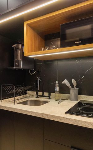 Studio à venda com 27m², 1 quarto e sem vaga Studio à venda com 27m², 1 quarto e sem vagaStudio