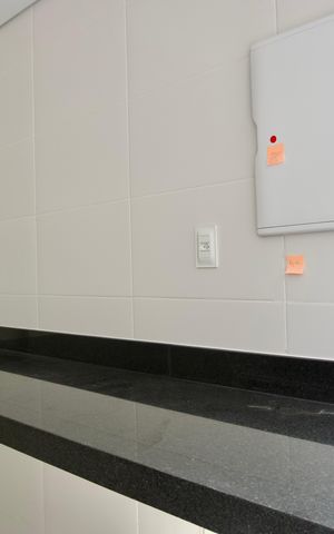 Apartamento à venda com 94m², 3 quartos e 2 vagas Apartamento à venda com 94m², 3 quartos e 2 vagasCozinha e Área de Serviço
