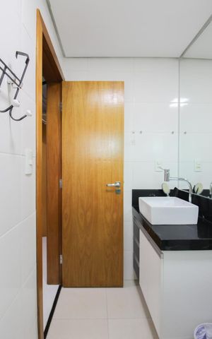 Apartamento à venda com 134m², 3 quartos e 1 vagaBanheiro da Suíte
