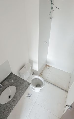 Studio à venda com 24m², 1 quarto e sem vaga Studio à venda com 24m², 1 quarto e sem vagaBanheiro