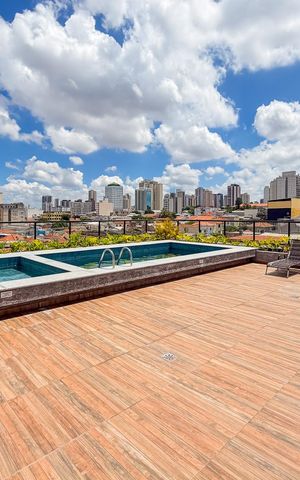 Studio à venda com 24m², 1 quarto e sem vaga Studio à venda com 24m², 1 quarto e sem vagaPiscina
