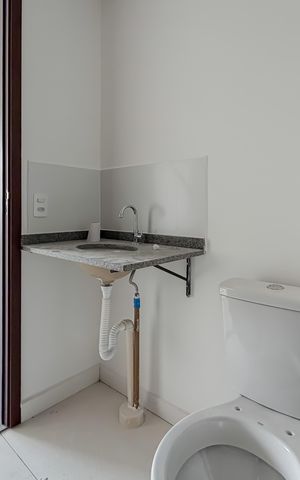 Studio à venda com 24m², 1 quarto e sem vaga Studio à venda com 24m², 1 quarto e sem vagaBanheiro