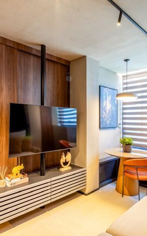 Studio à venda com 31m², 1 quarto e sem vaga