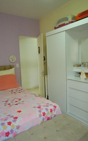 Apartamento à venda com 56m², 2 quartos e 1 vagaQuarto 2 