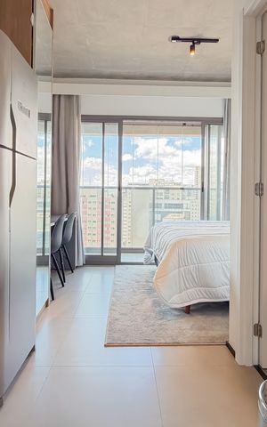 Studio para alugar com 25m², 1 quarto e sem vaga Studio para alugar com 25m², 1 quarto e sem vagaStudio