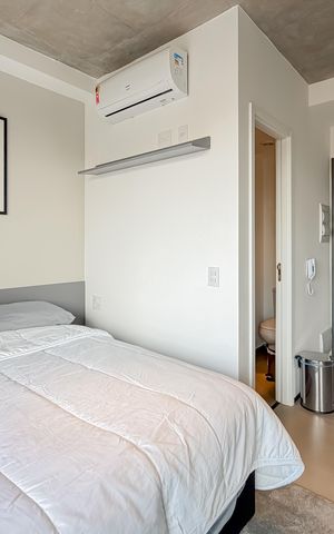 Studio para alugar com 25m², 1 quarto e sem vaga Studio para alugar com 25m², 1 quarto e sem vagaStudio
