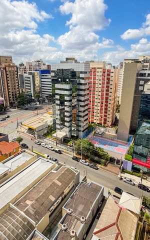 Studio para alugar com 25m², 1 quarto e sem vaga Studio para alugar com 25m², 1 quarto e sem vagaVista da Varanda