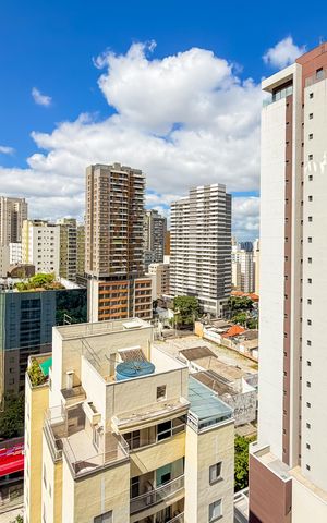 Studio para alugar com 25m², 1 quarto e sem vaga Studio para alugar com 25m², 1 quarto e sem vagaVista da Varanda