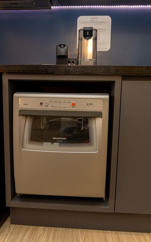 Studio para alugar com 29m², 1 quarto e 1 vaga Studio para alugar com 29m², 1 quarto e 1 vagaCozinha