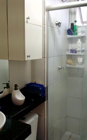 Apartamento à venda com 97m², 2 quartos e 1 vaga Apartamento à venda com 97m², 2 quartos e 1 vagaBanheiro