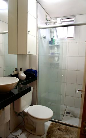 Apartamento à venda com 97m², 2 quartos e 1 vaga Apartamento à venda com 97m², 2 quartos e 1 vagaBanheiro