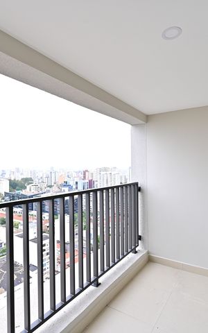 Studio para alugar com 28m², 1 quarto e sem vagaVaranda